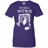 Hockey Gandalf Goalie Ladies Cotton T-Shirt