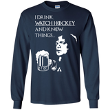Hockey TyrionCotton Mens Long Sleeve T-shirt