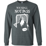 Hockey Gandalf Goalie Cotton Mens Long Sleeve T-shirt