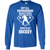 Hockey SuperHeroes Cotton T-shirt