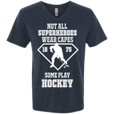 Hockey SuperHeroes Mens V-Neck T-shirt