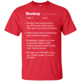 Hockey definition Cotton T-Shirt