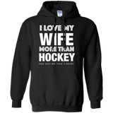 Hockey Wife Pullover Hoodie 8 oz