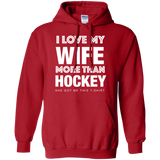 Hockey Wife Pullover Hoodie 8 oz