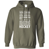 Hockey people Pullover Hoodie 8 oz