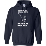Hockey side Pullover Hoodie 8 oz