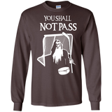 Hockey Gandalf Goalie Cotton Mens Long Sleeve T-shirt