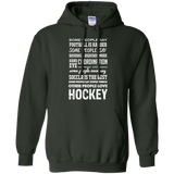 Hockey people Pullover Hoodie 8 oz