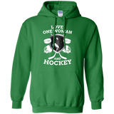 Hockey Love Pullover Hoodie 8 oz