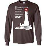 Hockey Lord of the Rings Cotton Mens Long Sleeve T-shirt