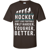 Hockey is better Cotton T-Shirt