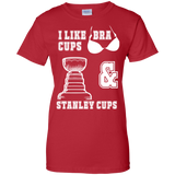 Hockey Cups Ladies Cotton T-Shirt