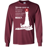 Hockey Lord of the Rings Cotton Mens Long Sleeve T-shirt