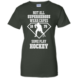 Hockey SuperHeroes Ladies Cotton T-Shirt