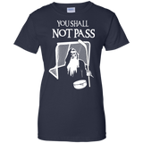 Hockey Gandalf Goalie Ladies Cotton T-Shirt