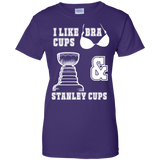 Hockey Cups Ladies Cotton T-Shirt