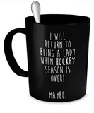 Hockey lady Mug