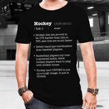 Hockey definition Cotton T-Shirt