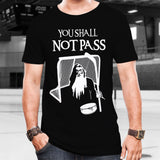 Hockey Gandalf Goalie Cotton T-Shirt