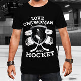 Hockey Love Cotton T-Shirt